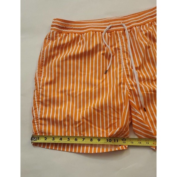 POLO BY RALPH LAUREN Swimwear Men's XXL Shorts Beach Mesh Lined Pinstriped - Picture 10 of 13